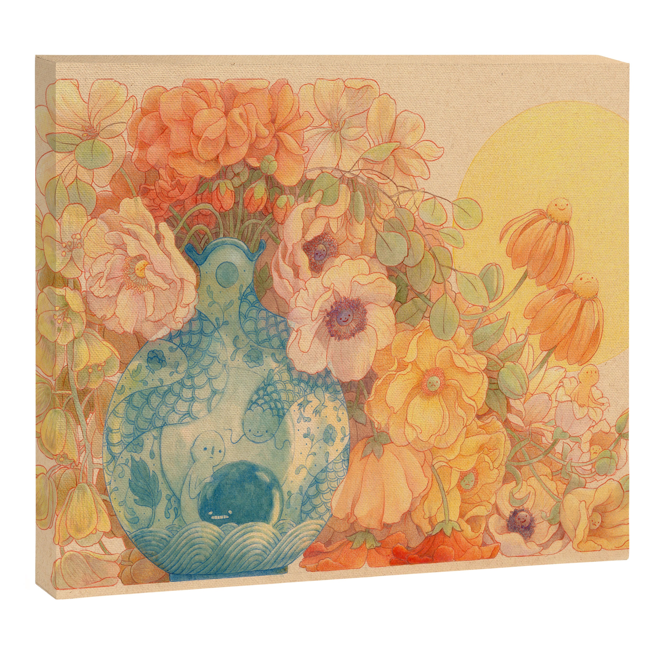 Soft Bloom Canvas Print Gallery Image 3