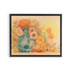 Soft Bloom Framed Canvas Print Gallery Image 3