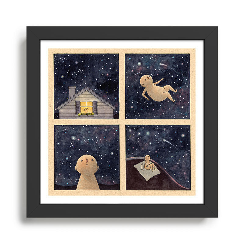 Space Framed Art Print Gallery Image 1