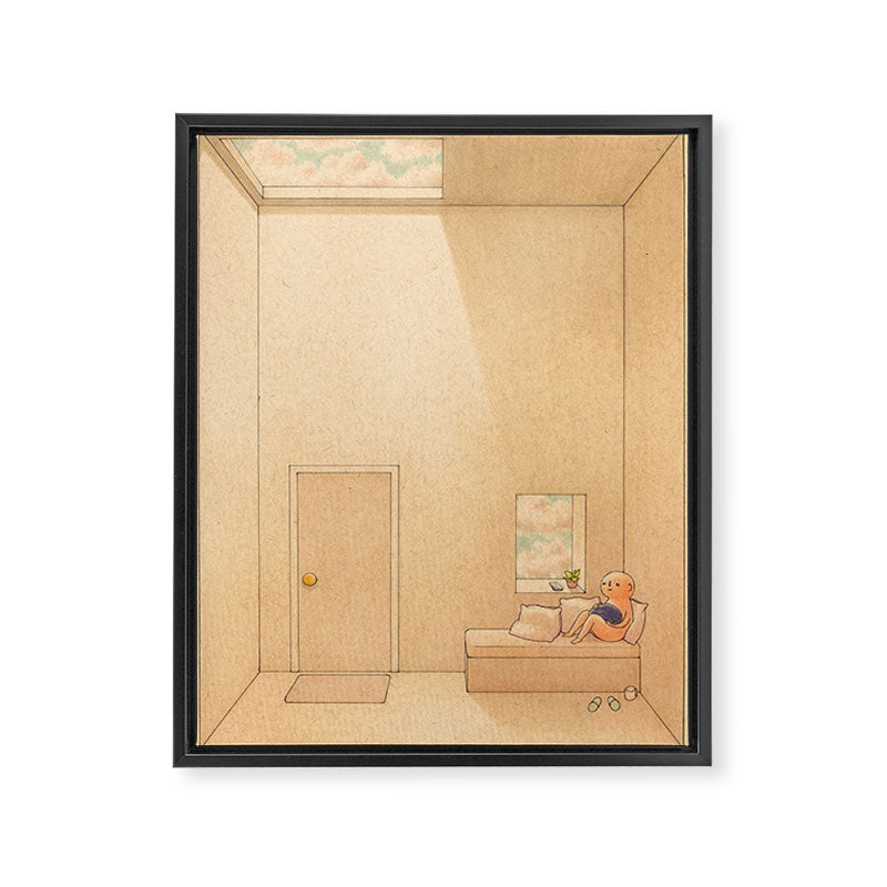 Space to Breathe Framed Canvas Print Gallery Image 6