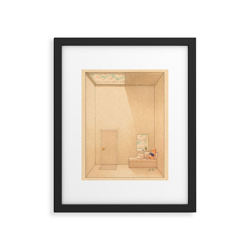 Space to Breathe Framed Art Print Gallery Image 4
