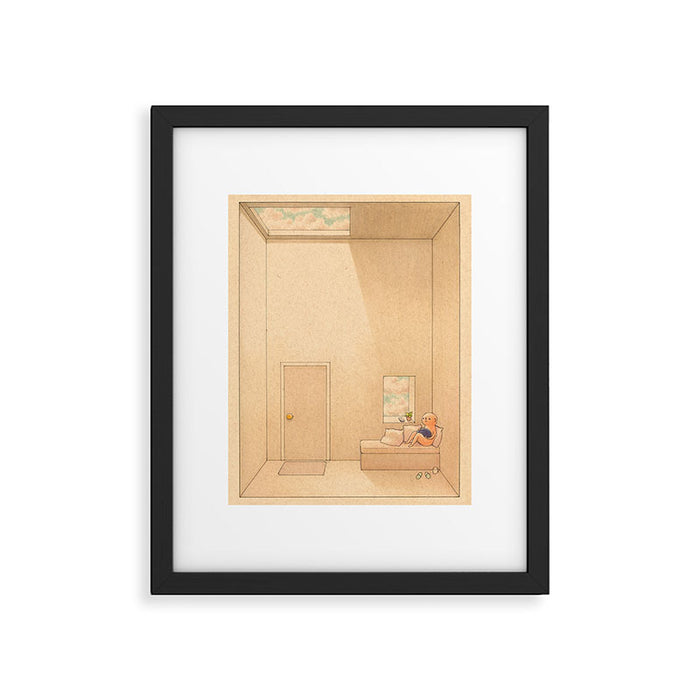 Space to Breathe Framed Art Print Gallery Image 1