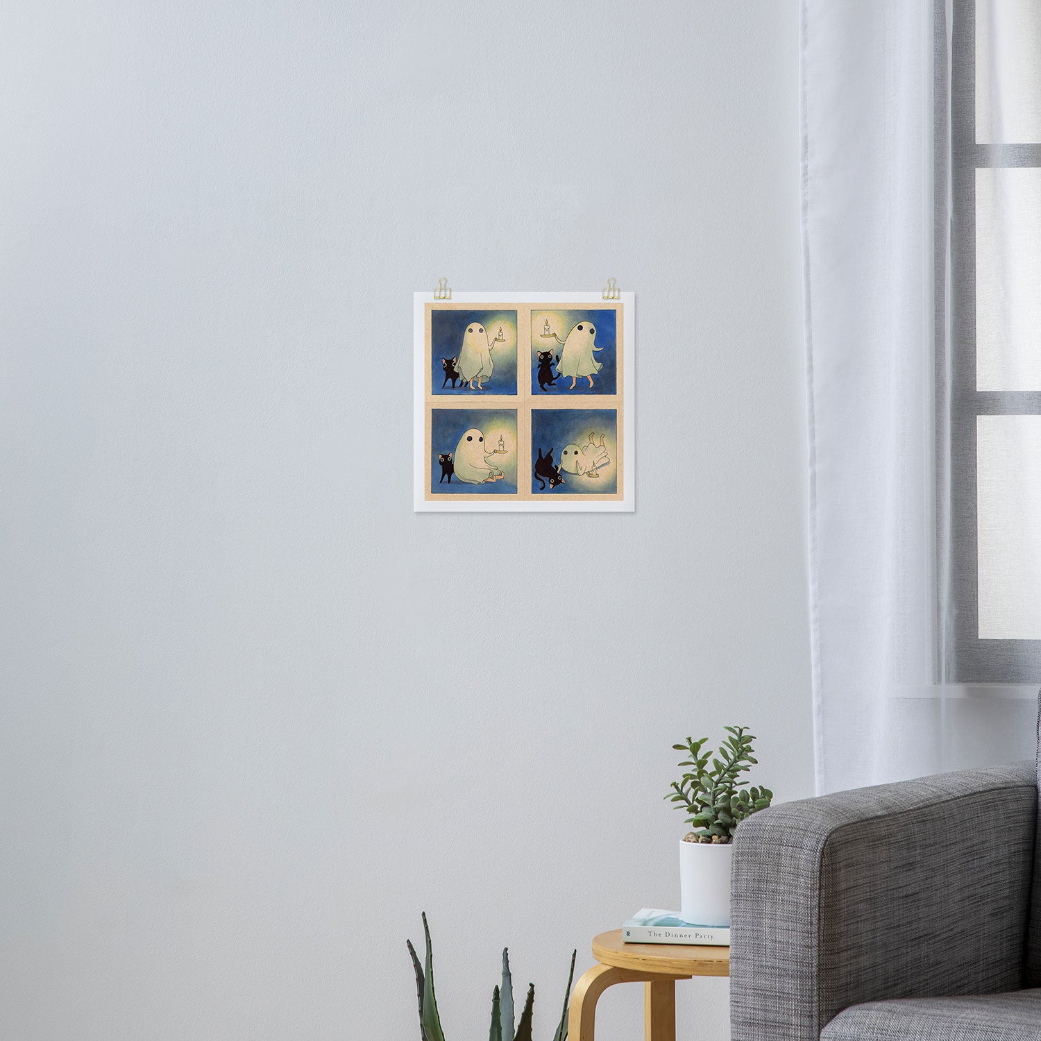 Spooky Friends Art Print Gallery Image 3