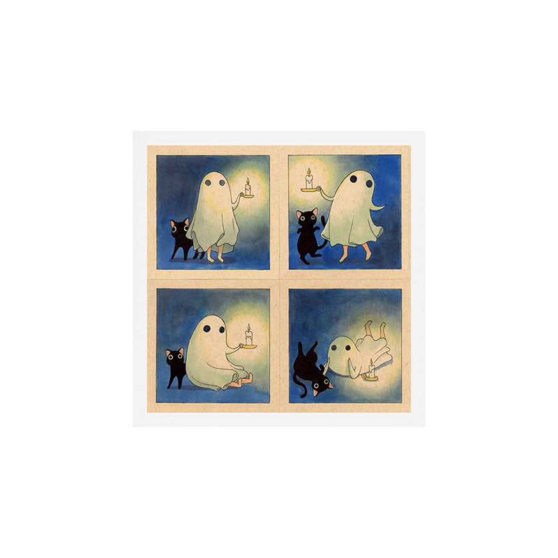 Spooky Friends Art Print Gallery Image 1