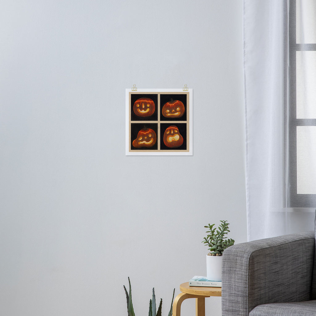 Spooky Pumpkins 2024 Art Print Gallery Image 3