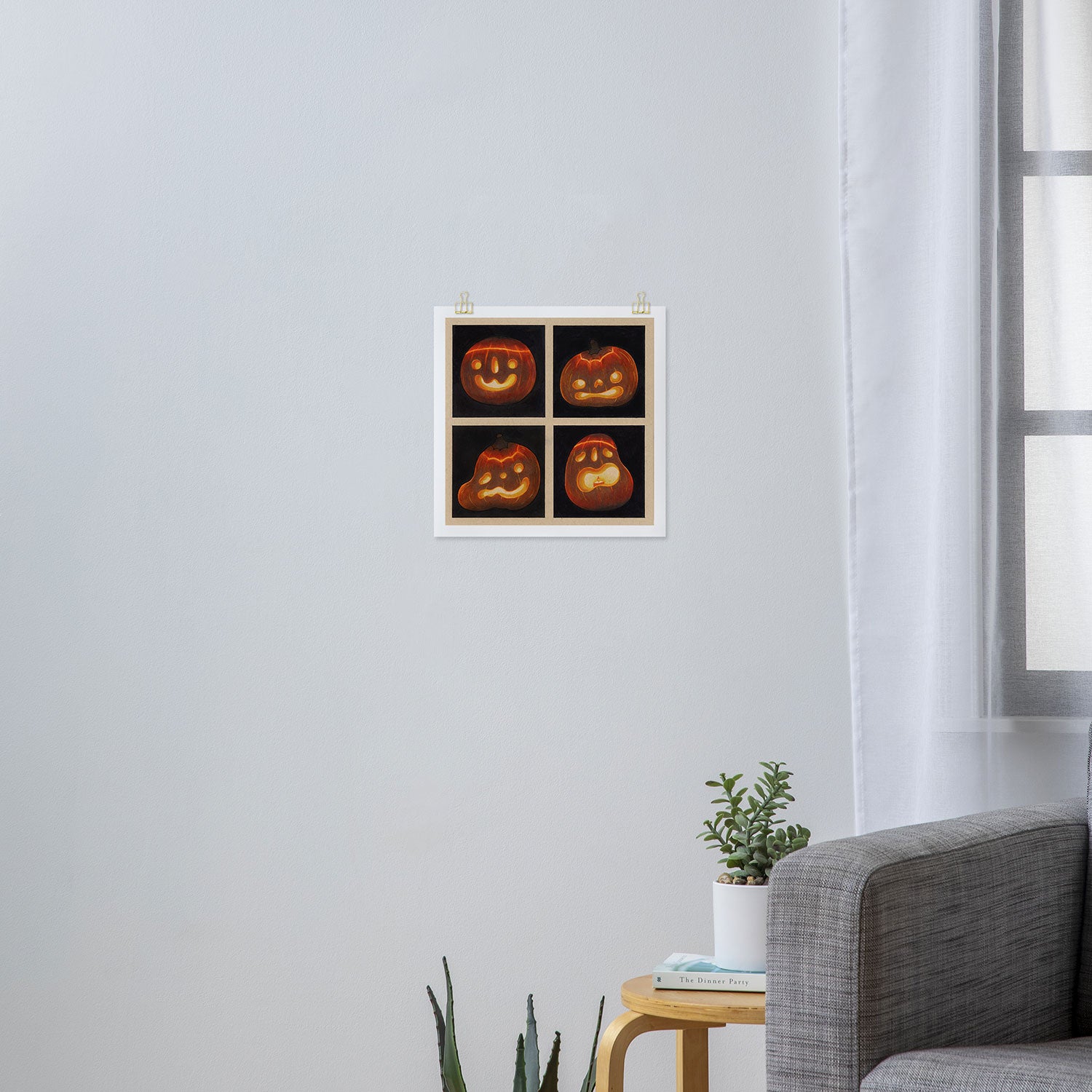 Spooky Pumpkins 2024 Art Print Gallery Image 3