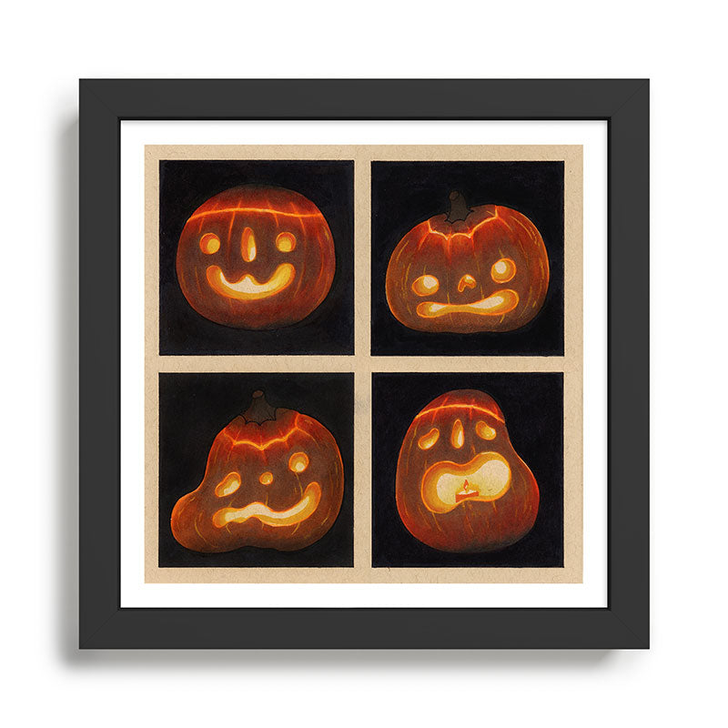 Spooky Pumpkins 2024 Framed Art Print Gallery Image 1