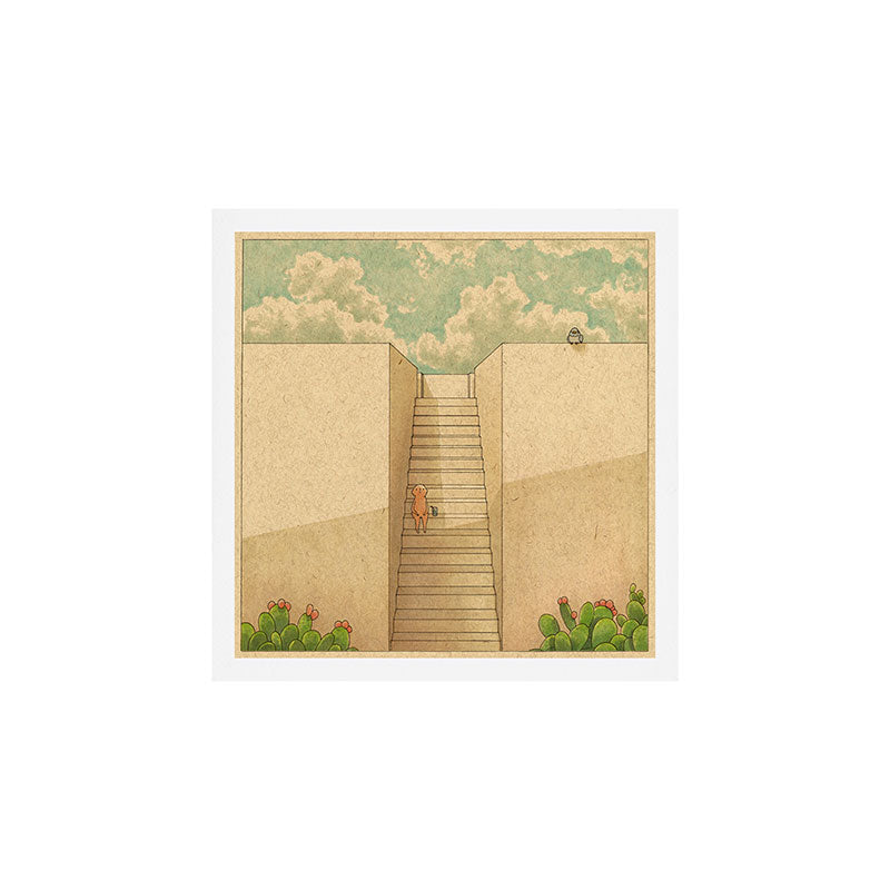 Stairway Art Print Gallery Image 1