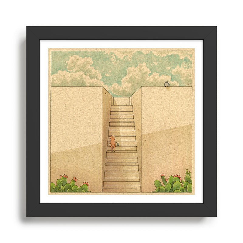Stairway Framed Art Print Gallery Image 1