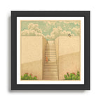 Stairway Framed Art Print Gallery Image 1