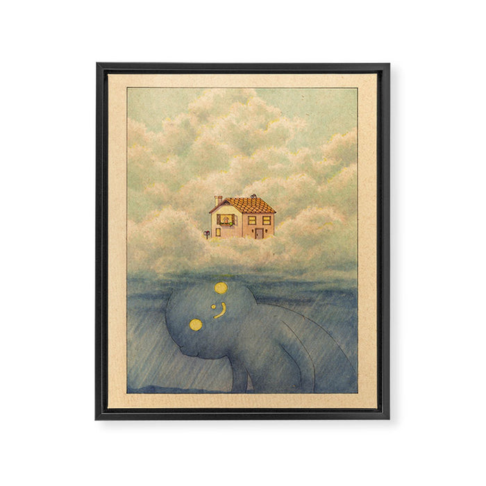 Storm Framed Canvas Print Gallery Image 1
