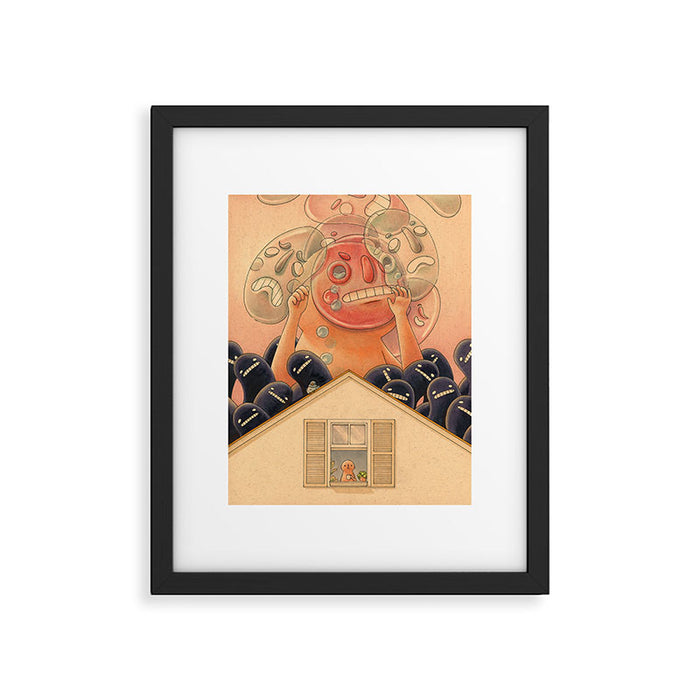 Strange Feeling Framed Art Print Gallery Image 1