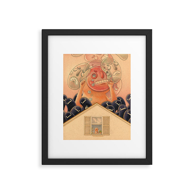 Strange Feeling Framed Art Print Gallery Image 5