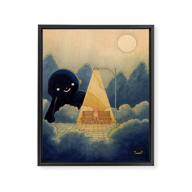 Streetlight  Framed Canvas Print Gallery Image 6