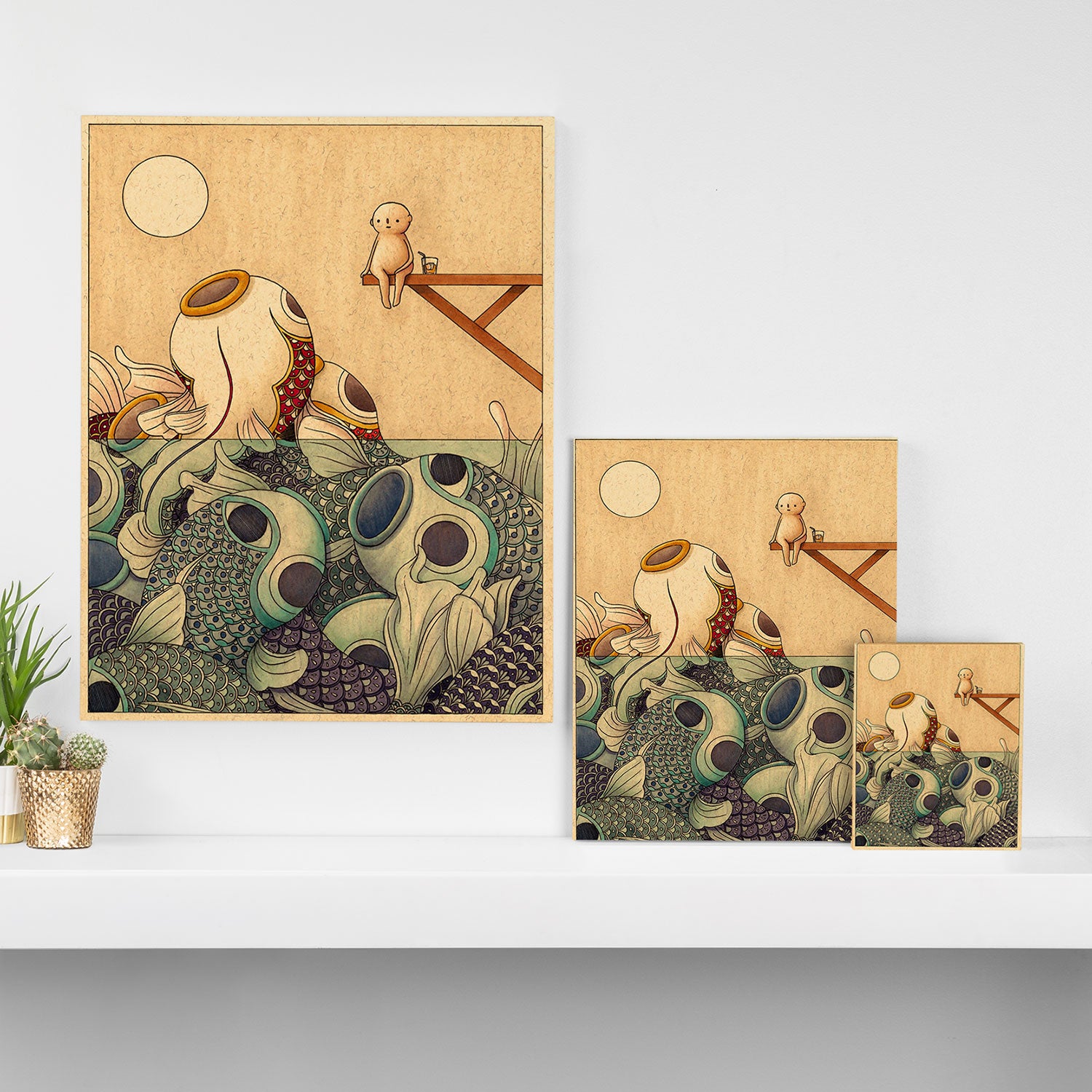 Summer by the Sea Canvas Print Gallery Image 3