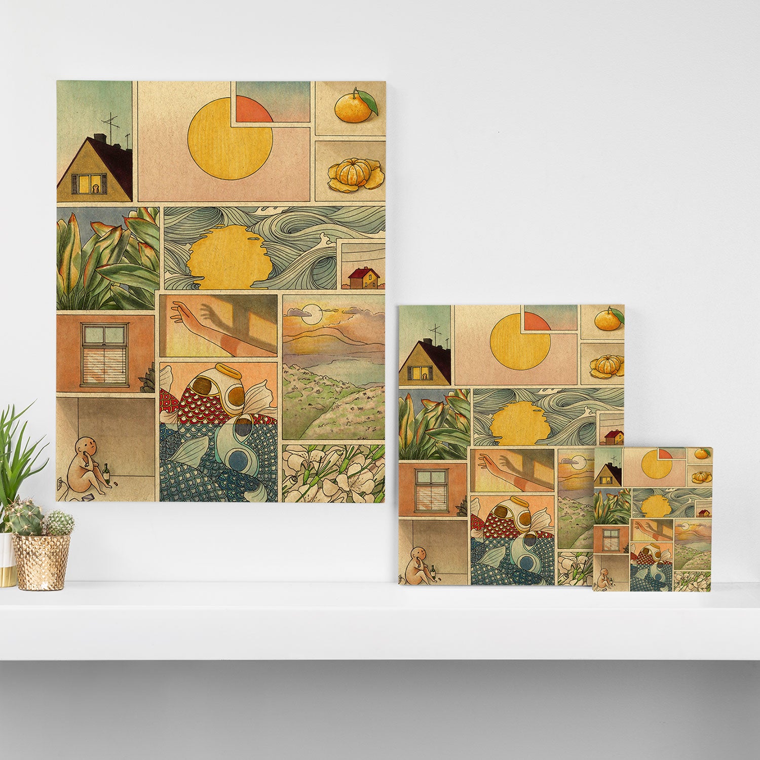 Summer Canvas Print Gallery Image 3