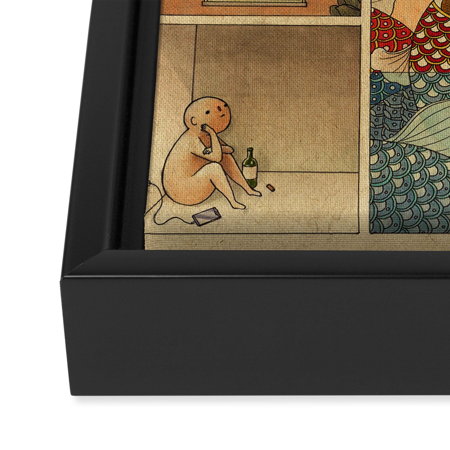 Summer Framed Canvas Print Gallery Image 3