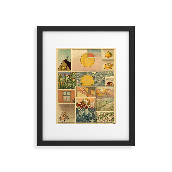 Summer Framed Art Print Gallery Image 1