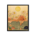 Summer Melt Framed Canvas Print Gallery Image 6