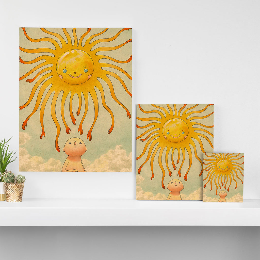Summer Sun Canvas Print Gallery Image 3