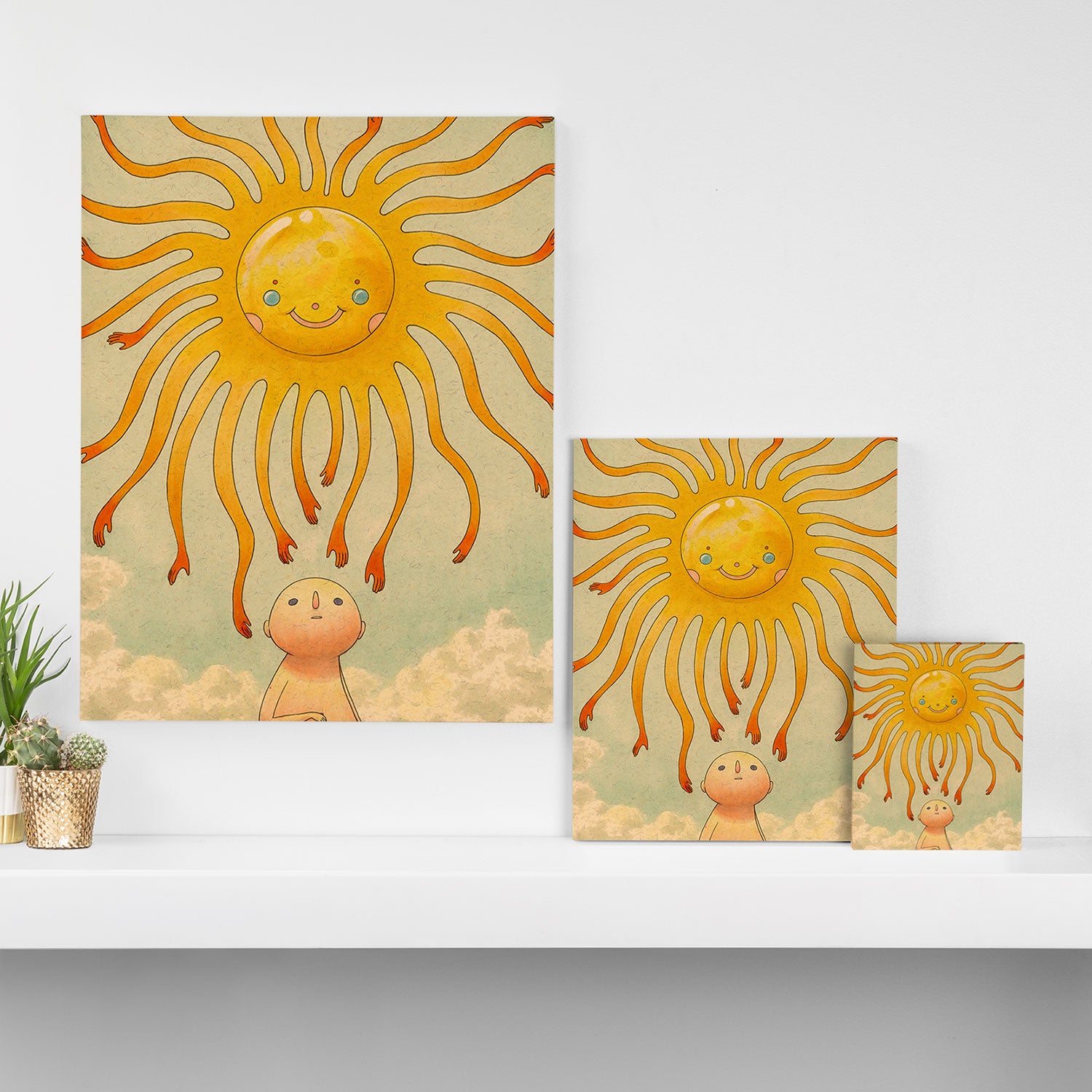 Summer Sun Canvas Print Gallery Image 3