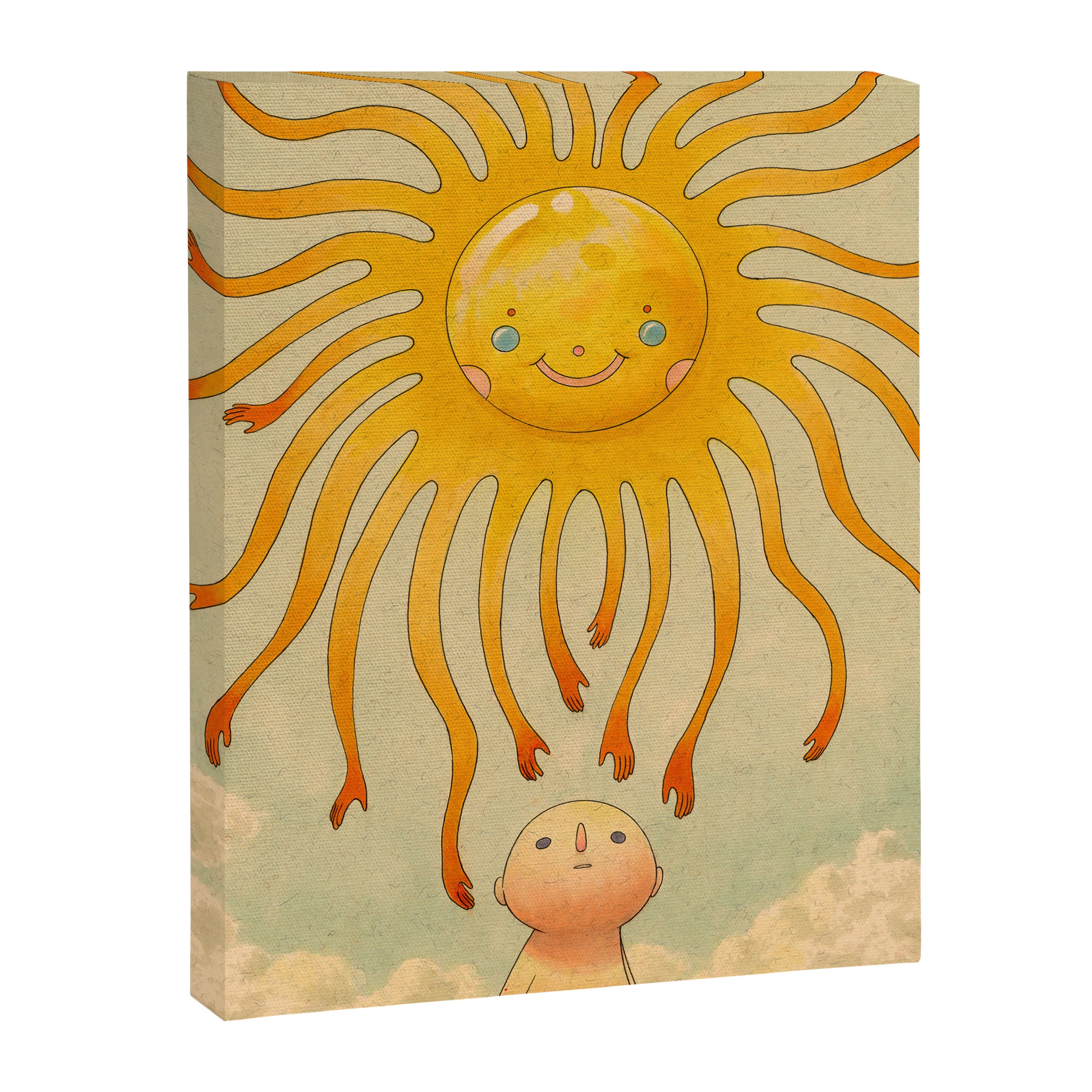 Summer Sun Canvas Print Gallery Image 6