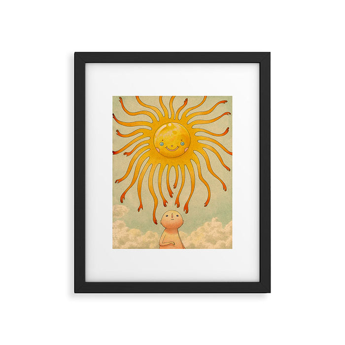 Summer Sun Framed Art Print Gallery Image 1