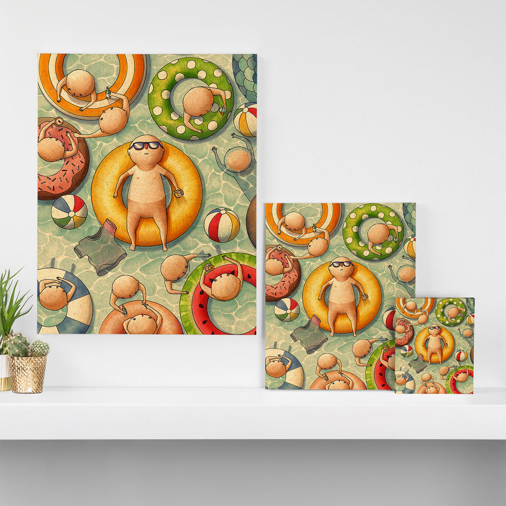 Summertime Canvas Print Gallery Image 3