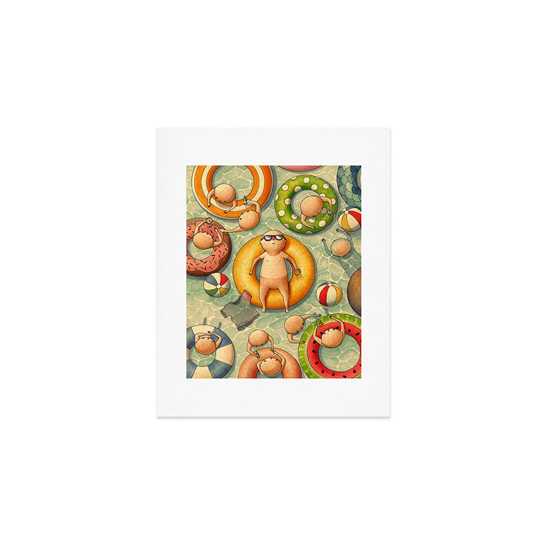 Summertime Art Print Gallery Image 1