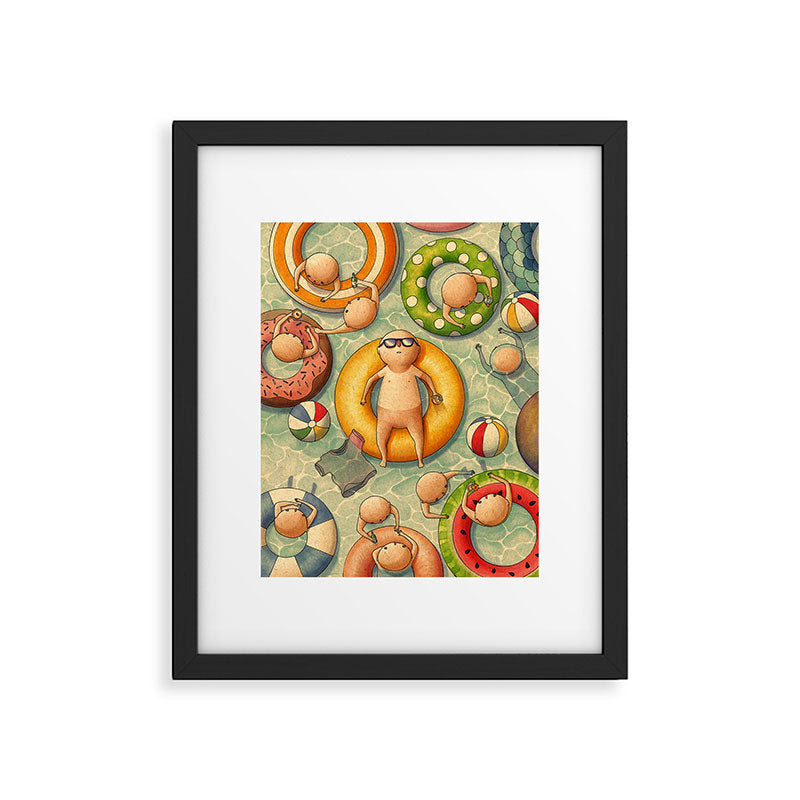 Summertime Framed Art Print Gallery Image 4