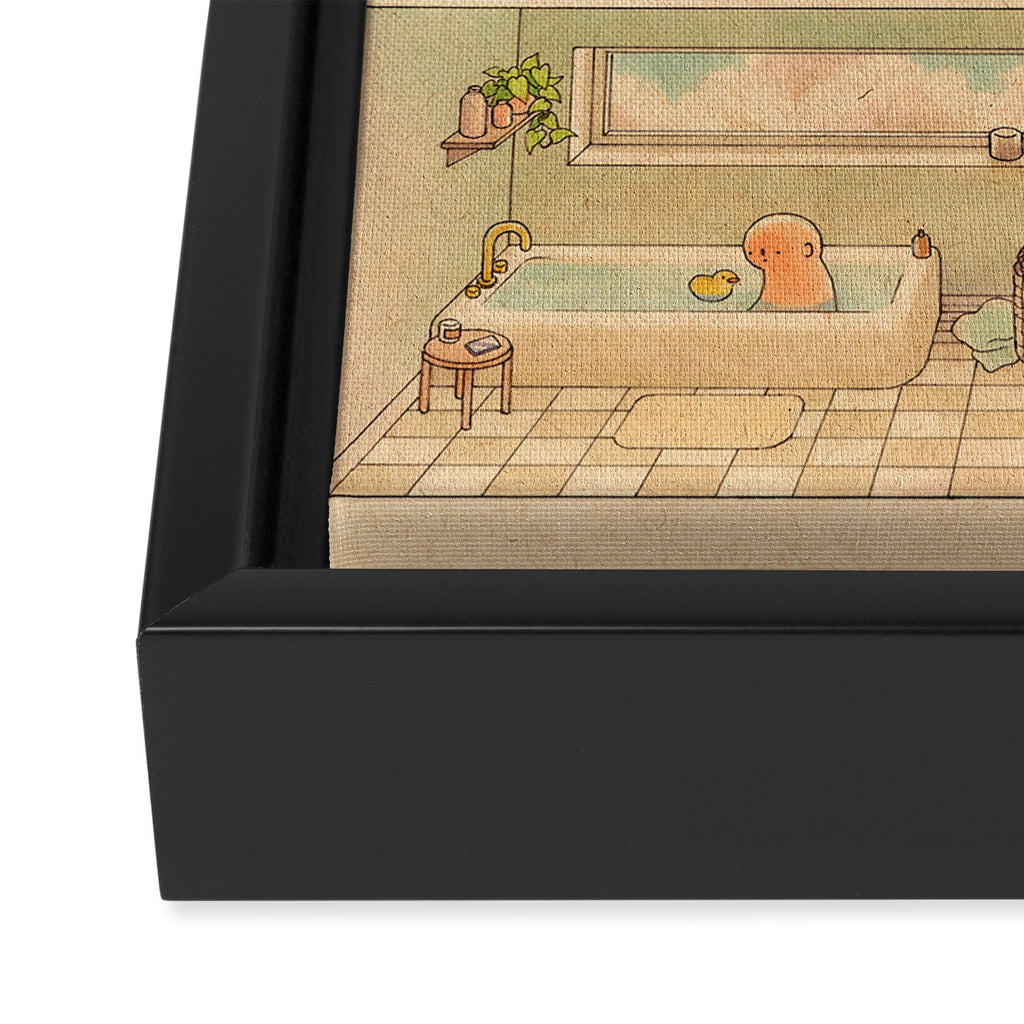 Sunny Days Inside Framed Canvas Print Gallery Image 3