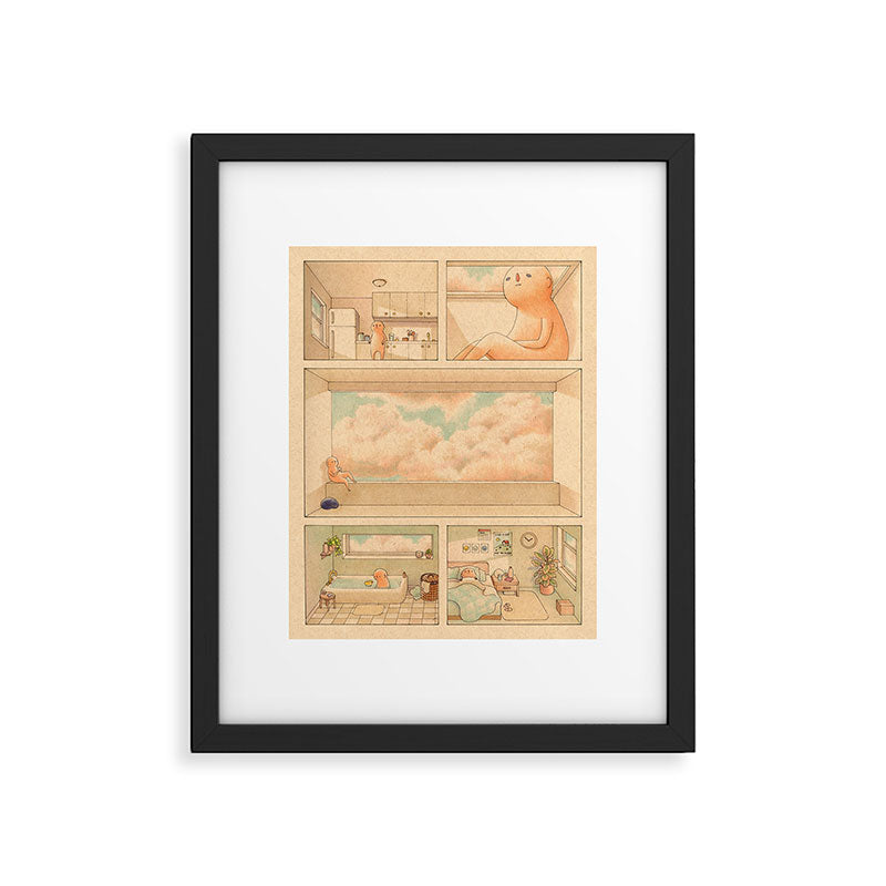 Sunny Days Inside Framed Art Print Gallery Image 5