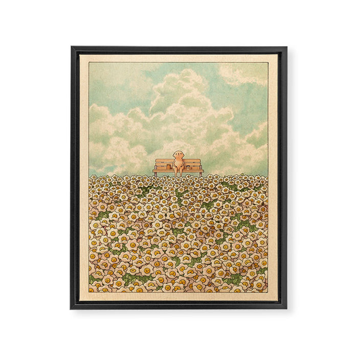 Sunny Side Up Framed Canvas Print Gallery Image 1