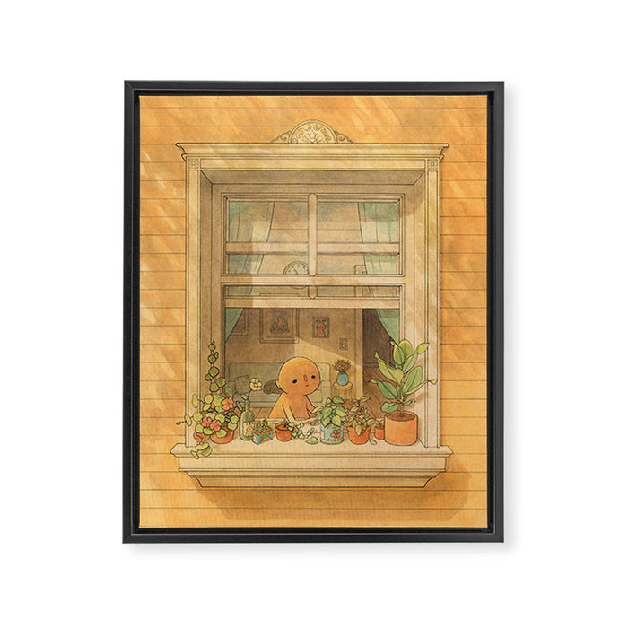 Sunny Window Framed Canvas Print Gallery Image 1