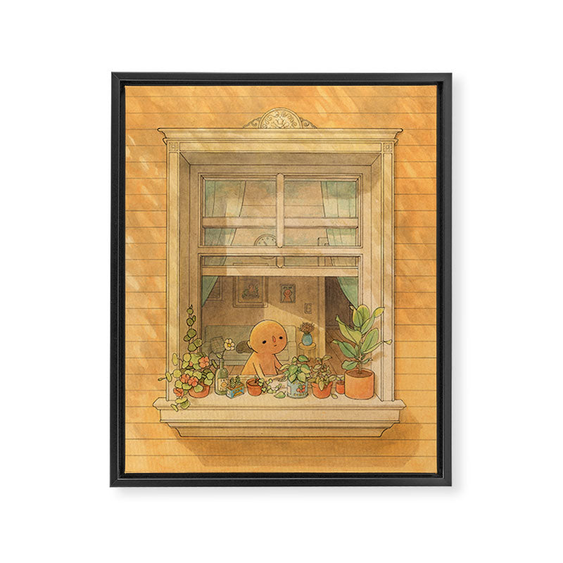 Sunny Window Framed Canvas Print Gallery Image 6