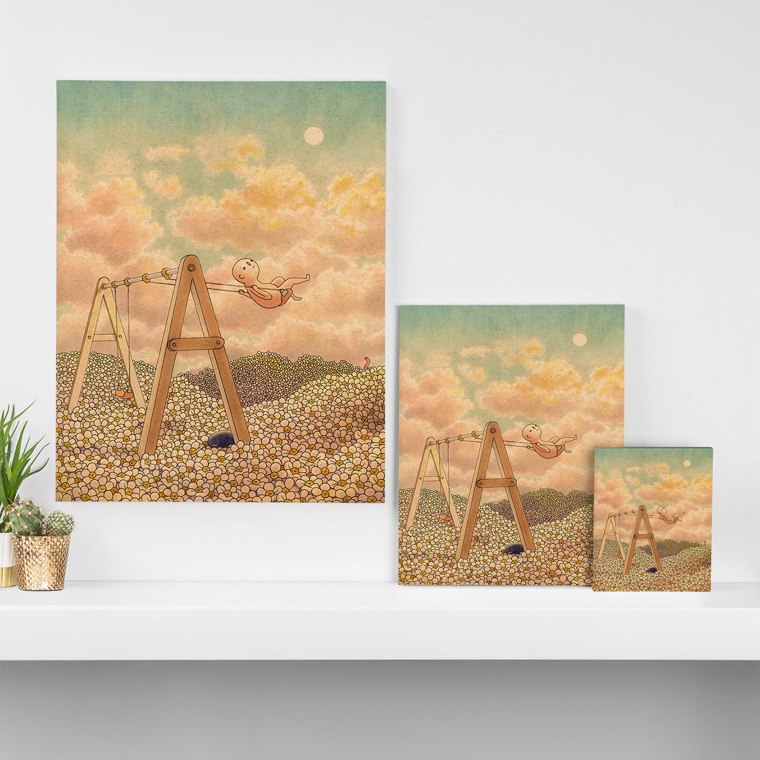 Swing Canvas Print Gallery Image 3