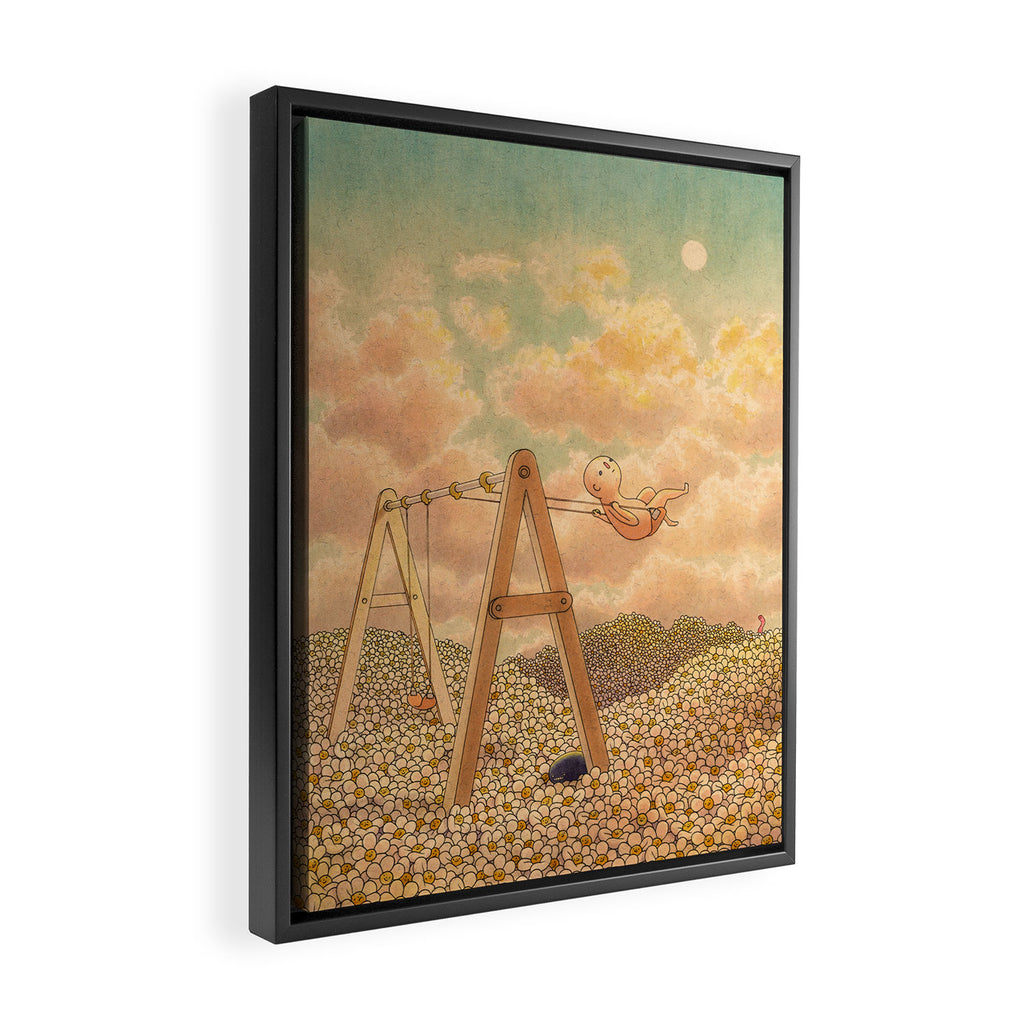 Swing Framed Canvas Print Gallery Image 2
