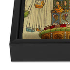 Swing Ride Framed Canvas Print Gallery Image 3