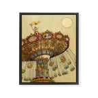 Swing Ride Framed Canvas Print Gallery Image 6