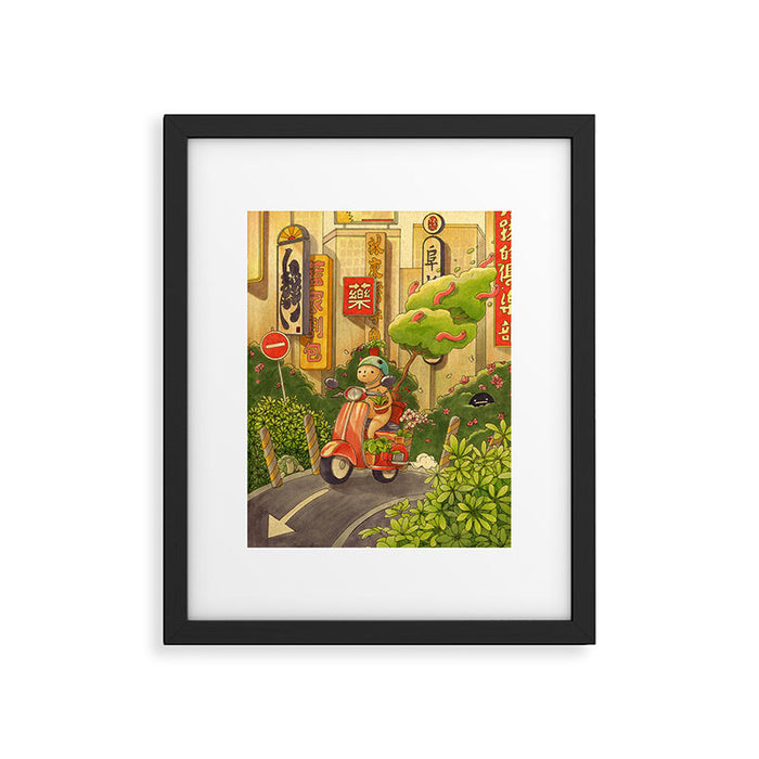 Taiwan Framed Art Print Gallery Image 1
