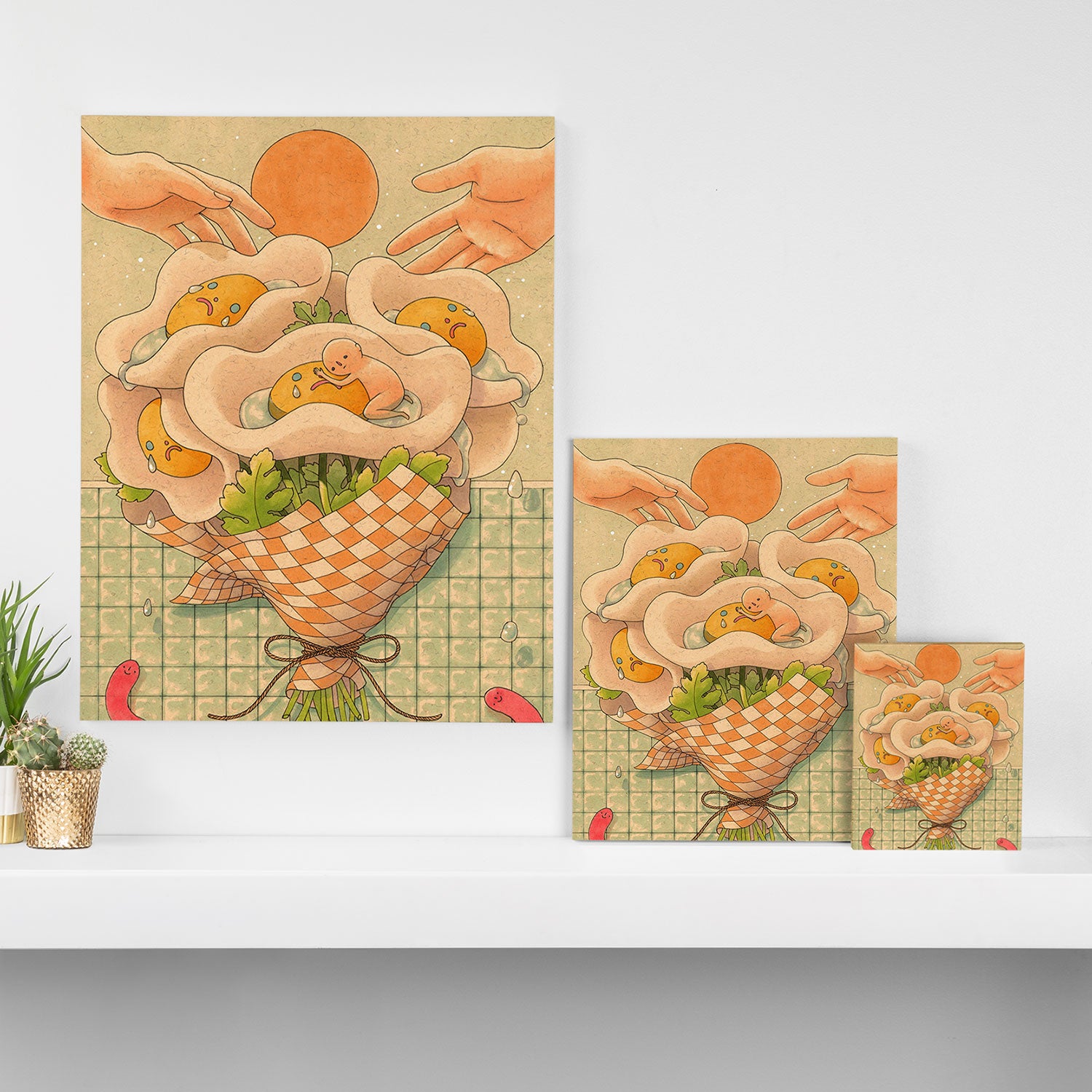 Take Care Canvas Print Gallery Image 3