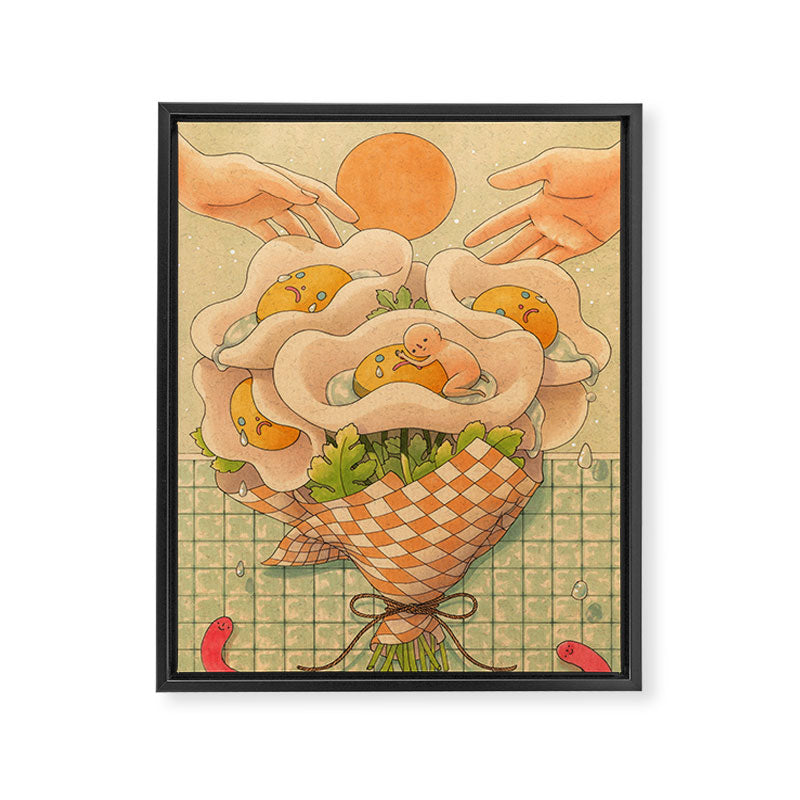 Take Care Framed Canvas Print Gallery Image 6