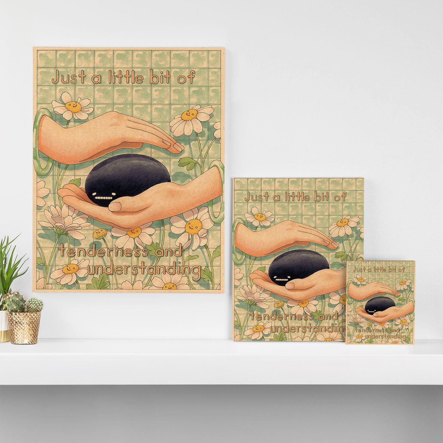 Tenderness and Understanding Canvas Print Gallery Image 3