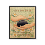 Tenderness and Understanding Framed Canvas Print Gallery Image 6