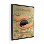 Tenderness and Understanding Framed Canvas Print Gallery Image 2