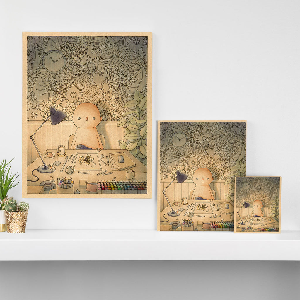 The Artist Canvas Print Gallery Image 3