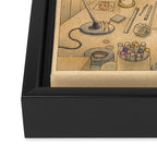 The Artist Framed Canvas Print Gallery Image 3