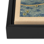 The Fear (Blue) Framed Canvas Print Gallery Image 3