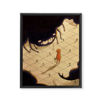 The Fear Framed Canvas Print Gallery Image 6