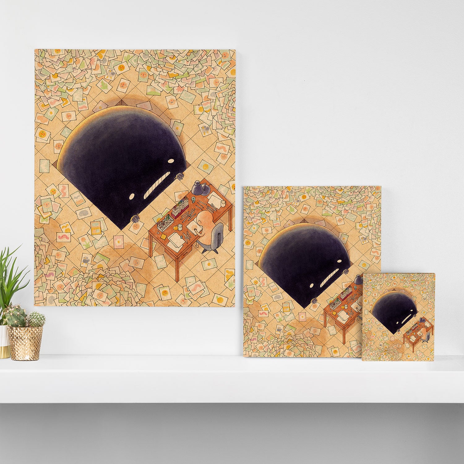 The Illustrator Canvas Print Gallery Image 3